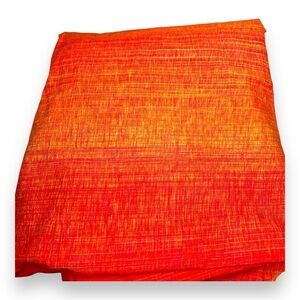OMBRÉ RED ORANGE COTTON FABRIC FOR CRAFTS SEWING CRAFTING